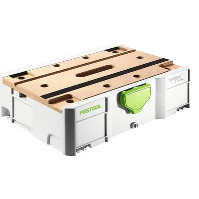 Пластмасов куфар Festool за инструменти 396х296х112 мм, бял, SYS MFT