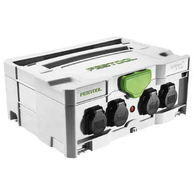 Пластмасов куфар Festool за инструменти 96x296x157.5 мм, бял, SYS-PowerHub SYS-PH