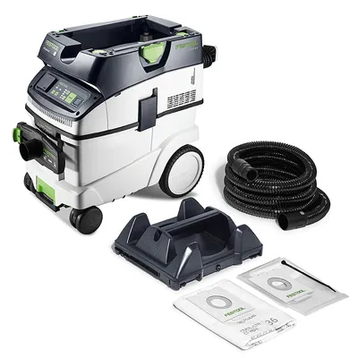 Прахосмукачка Festool за сухо и мокро почистване   1200 W, 230 V, 3900 л/мин, 36 л, клас L, Cleantec CTL 36 EI AC-PLANEX