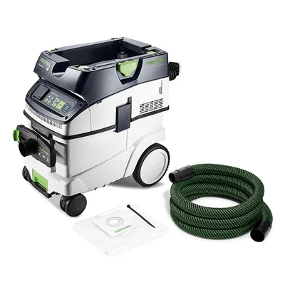 Прахосмукачка Festool за сухо и мокро почистване  1200 W, 230 V, 3900 л/мин, 36 л, клас L, Cleantec CTL 36 EI AC-RENOFIX