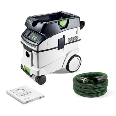 Прахосмукачка Festool за сухо и мокро почистване 1200 W, 230 V, 3900 л/мин, 36 л, клас L, Cleantec CTL 36 EI