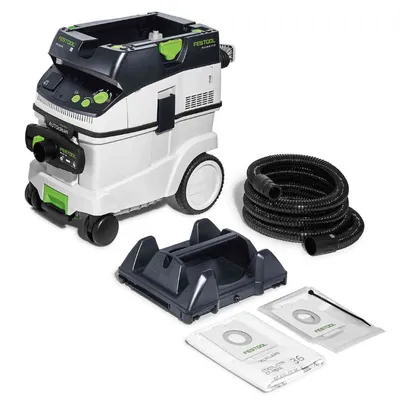 Прахосмукачка Festool за сухо и мокро почистване  1200 W, 3900 л/мин, 36 л, Cleantec CTL 36 E AC-Planex