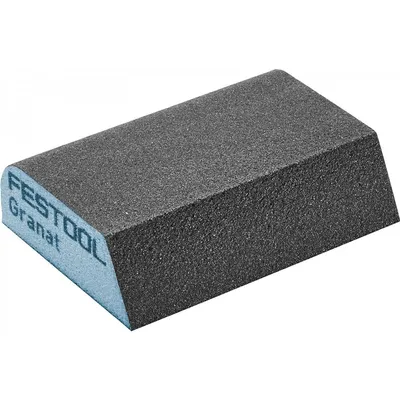 Шкурка върху гъба за ръчно шлайфане Festool  98х69 мм, P120, Granat GR/6