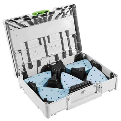 Шкурка за делташлайф Festool комплект 100х150 мм, P120, P180, P220, P60, P80, 100 бр., Granat SYS-STF DELTA GR-Set