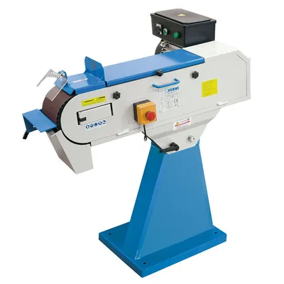 Стационарен лентов шлайф Fervi  4000 W, 2220 м/мин, 2000х150 мм, 0691/400