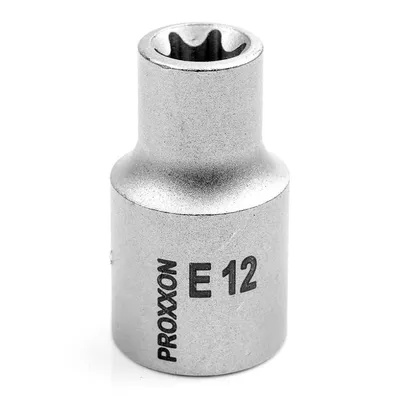 Вложка E-Torx Proxxon с квадрат  Е12 х 1/2"