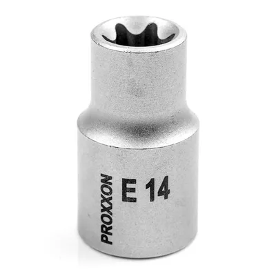 Вложка E-Torx Proxxon с квадрат  Е14 х 1/2"