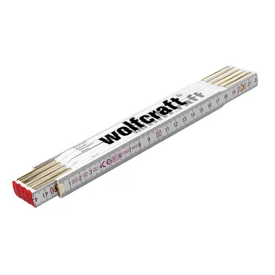 Дървен сгъваем метър Wolfcraft  2 м