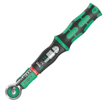 Динамометричен ключ Wera 1/4'', 2-12 Nm, 244 мм, DIN 3122, Safe-Torque A 1