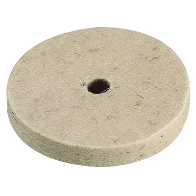 Диск за полиране Wolfcraft от филц за бормашина 75 мм, 10 мм, 10 мм