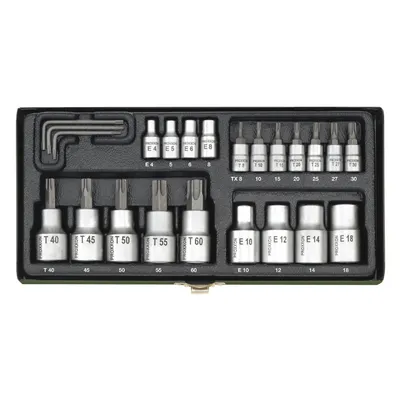 Гедоре комплект Proxxon вложки с накрайници  23 бр., 1/2" - 1/4"