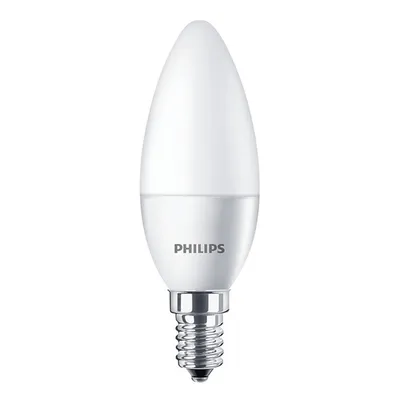 LED крушка Philips E14 неутрално бяла 5.5 W, 4000 K, 230 V, CorePro LED candle