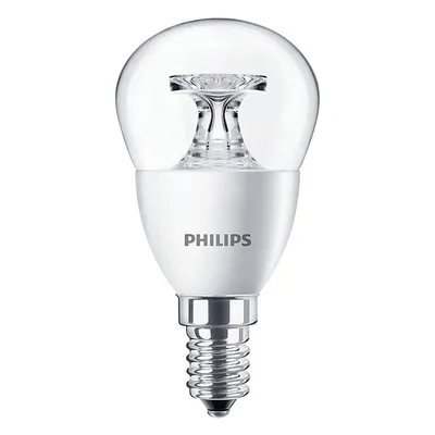 LED крушка Philips E14 неутрално бяла 5.5 W, 4000 K, 230 V, CorePro LED lustre