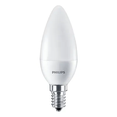 LED крушка Philips E14 неутрално бяла 7 W, 4000 K, 230 V, CorePro LED candle