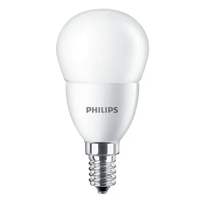 LED крушка Philips E14 неутрално бяла 7 W, 4000 K, 230 V, CorePro LED lustre