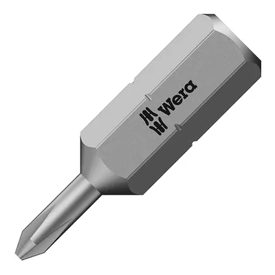 Накрайник бит PH Wera Philips кръстат PH 0, 1/4", 25 мм, 851/1 J
