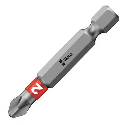 Накрайник бит PH Wera Philips кръстат PH 2, 1/4", 50 мм, 851/4 BTZ