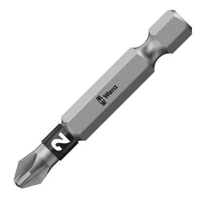 Накрайник бит PZ Wera Pozidriv кръстат PZ 2, 1/4", 50 мм, 855/4 BTZ