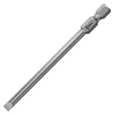 Накрайник бит SB Wera прав плосък SB 1.2x6.5, 1/4", 70 мм, 800/4 Z