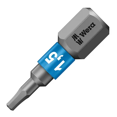 Накрайник бит SW Wera външен 6-стен SW 1.5, 1/4'', 25 мм, 840/1 BTZ