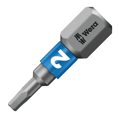 Накрайник бит SW Wera външен 6-стен SW 2, 1/4'', 25 мм, 840/1 BTZ