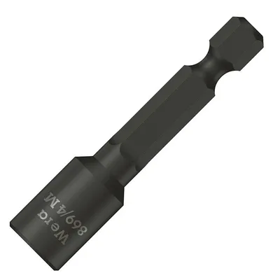 Накрайник бит SW Wera вътрешен 6-стен магнитен  SW 1/4", 1/4'', 65 мм, 869/4 M