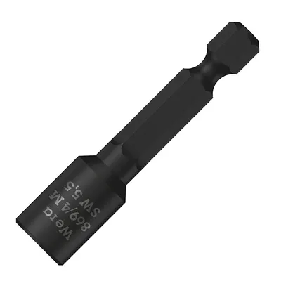 Накрайник бит SW Wera вътрешен 6-стен магнитен  SW 5.5, 1/4'', 65 мм, 869/4 M