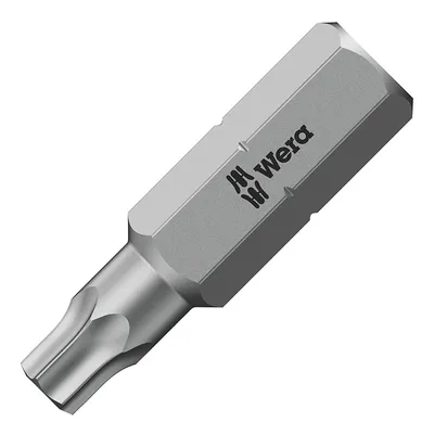 Накрайник бит TX Wera Torx с отвор  TX30, 1/4", 25 мм, 867/1 Z Torx BO