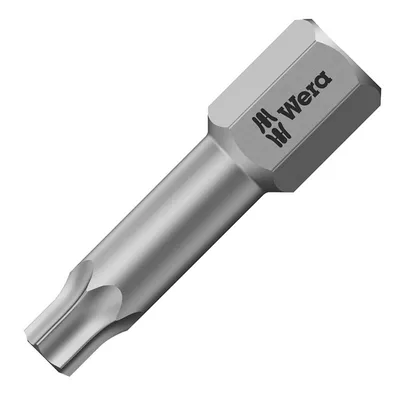 Накрайник бит TX Wera Torx торсионен  TX 6, 1/4", 25 мм, 867/1 TZ
