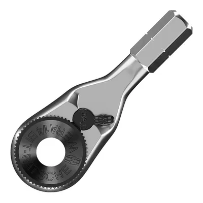 Накрайник Wera тресчотка с 6-стенна опашка 1/4", Zyklop Mini 4