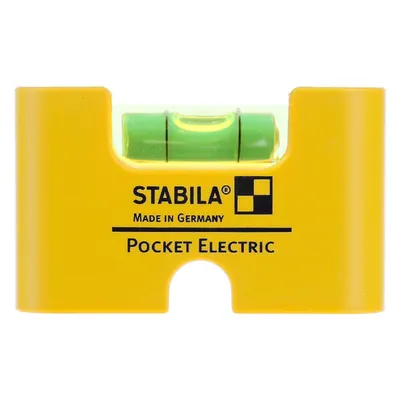 Нивелир мини Stabila пластмасов с магнит и клипс 67 мм, 1 мм/м