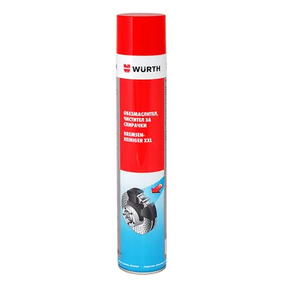 Обезмаслител Wurth за спирачки  0.75 л