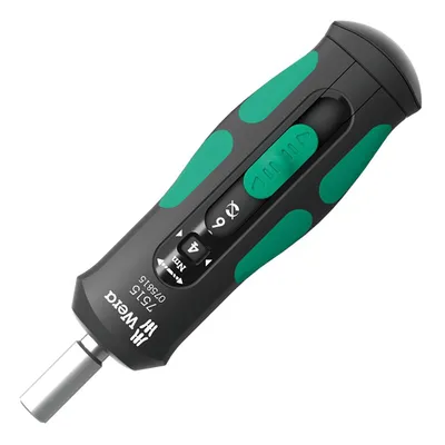 Динамометрична отвертка Wera с държач за битове  1/4"x147.5 мм, 2-6 Nm, 7515 Kraftform Safe-Torque Speed Torque