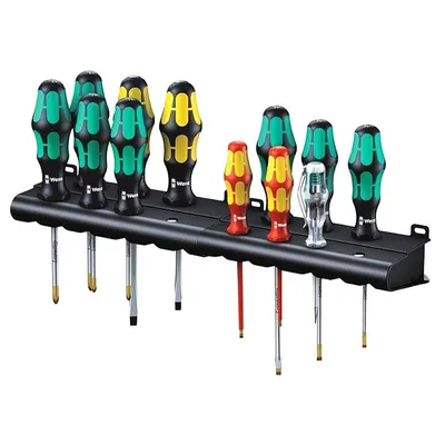 Комплект отвертки Wera PH/PZ/SB 12 бр., Kraftform Plus 300 XXL