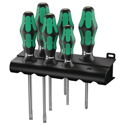 Комплект отвертки Wera SB/PH  6 бр., Kraftform Plus 334/6