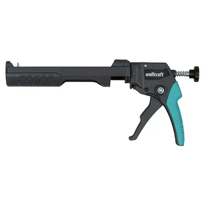 Пистолет за силикон, лепила и уплътнители Wolfcraft  0.31 л, пластмаса, MG 110 Standard