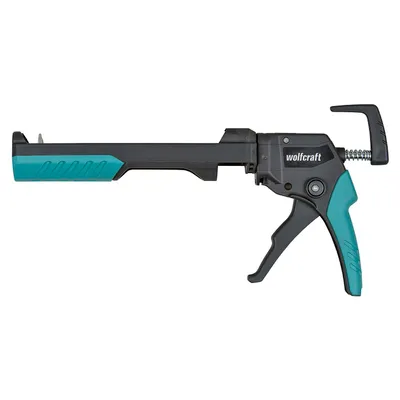 Пистолет за силикон, лепила и уплътнители Wolfcraft  0.31 л, пластмаса, MG 400 Ergo