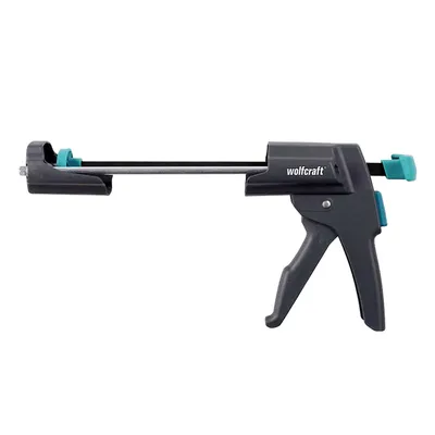 Пистолет за силикон, лепила и уплътнители Wolfcraft  0.31 л, пластмаса, MG 600 PRO