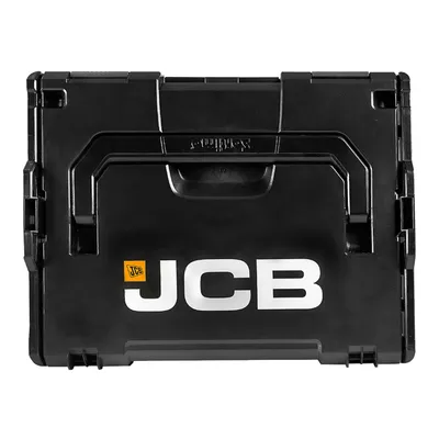 Пластмасов куфар JCB за инструменти   445х358х152 мм, 25 кг, черен, LB136