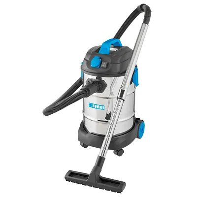 Прахосмукачка Fervi за сухо и мокро почистване  1400 W, 2100 л/мин, 30 л, A040/30A