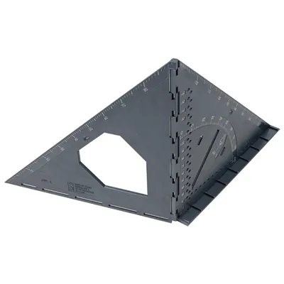 Шаблон за измерване на ъгли Wolfcraft за триизмерни детайли  0-180 °, Vario 3D Pro