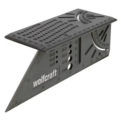 Шаблон за измерване на ъгли Wolfcraft за триизмерни детайли  0-90 °