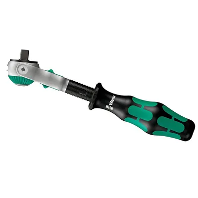 Тресчотка Wera реверсивна  1/4", 152 мм, 8000 A Zyklop