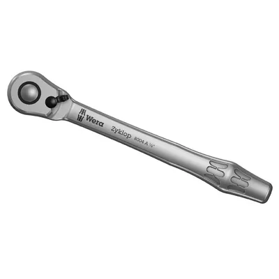 Тресчотка Wera реверсивна, с палец  1/2", 281 мм, 8004 C