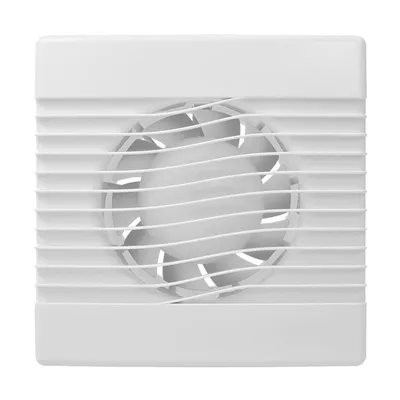 Вентилатор за баня Haco за стенен монтаж квадратен  20 W, 257 м3/ч, 210х210х118 мм, бял, AV BASIC 150 S