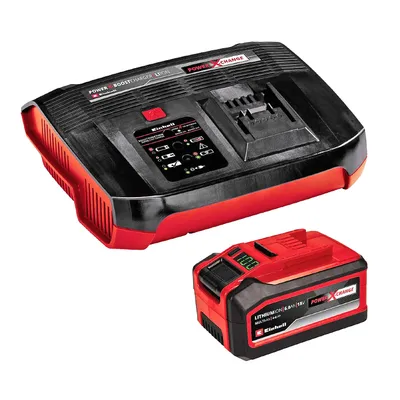 Акумулаторна батерия Einhell Li-Ion със зарядно у-во  18 V, 4-6 Ah, 1 бр., Power X-Change Plus