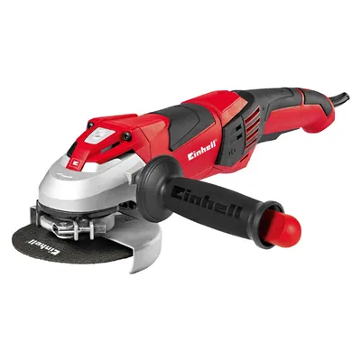 Електрически ъглошлайф Einhell с регулиране на оборотите 1100 W, 125 мм, 3000-11 000 об./мин, TE-AG 125 CE