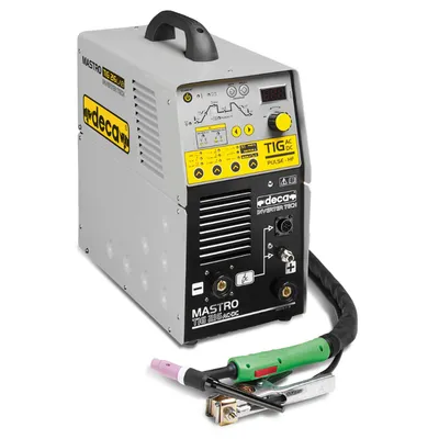 Електрожен Deca инверторен TIG и MMA 160 AC/DC A, 230 V, 1-3.2 мм, 4 м, аргон, MASTROTIG 216 AC/DC LAB