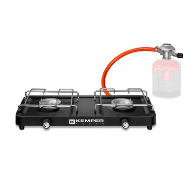 Газов котлон Kemper двугнездов 2x2.6 kW, 433 г/ч, 498x289x86 мм, 104981L