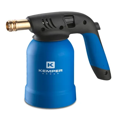 Газова горелка Kemper за флакон пропан-бутан с пиезо запалване  1.54 kW, 118 г/ч, KE2019